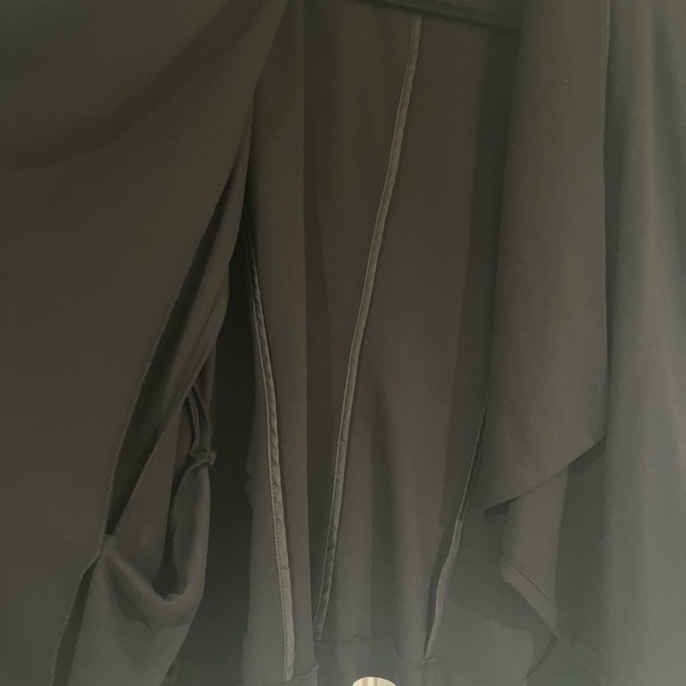 Sofia by Sofia Vergara Black Drape Blazer - Picture 6 of 9